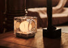 Chant Portable Table Lamp Clear & Bronze
