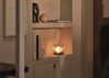Chant Portable Table Lamp Clear & Bronze
