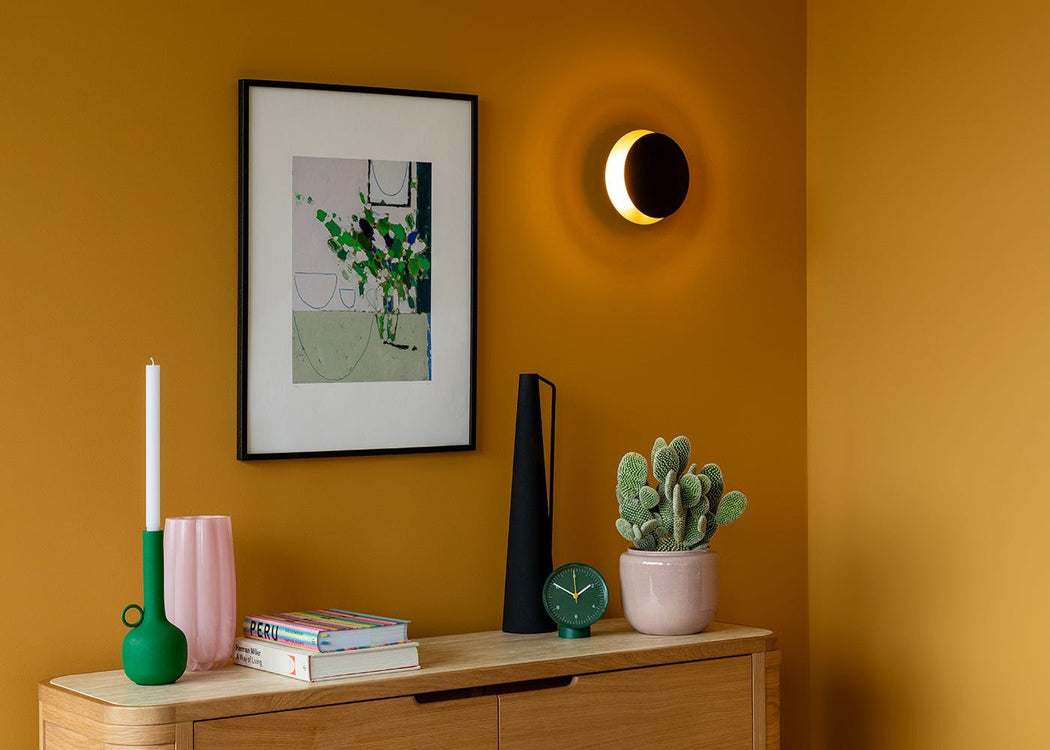 Eclisse LED Wall Light Black
