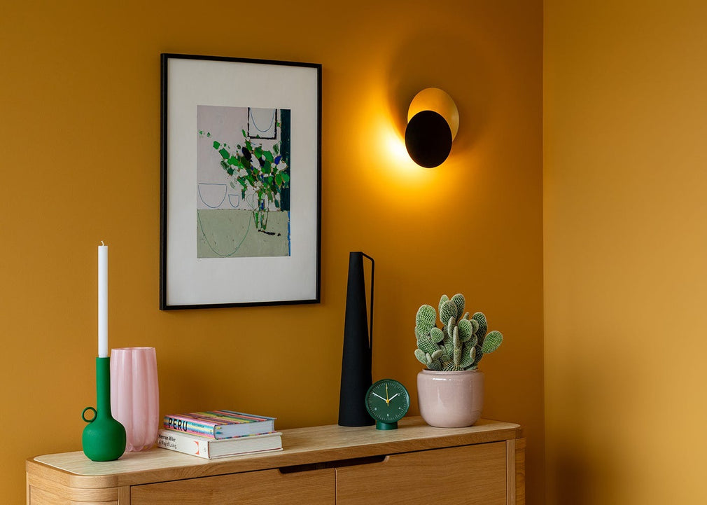 Eclisse LED Wall Light Black