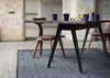 Welles Dining Table Black Oiled Ash