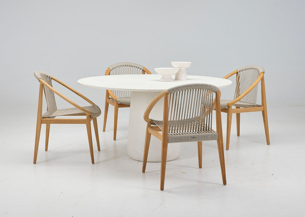 Mistral Round Dining Table 130cm