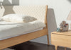 Fawn Bed Herringbone Natural Webbing Double