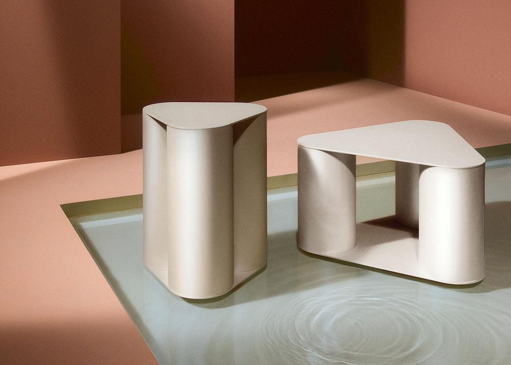 Tres Low Table 36cm / Honey Shell