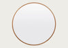 Anais Mirror Round 120cm Walnut