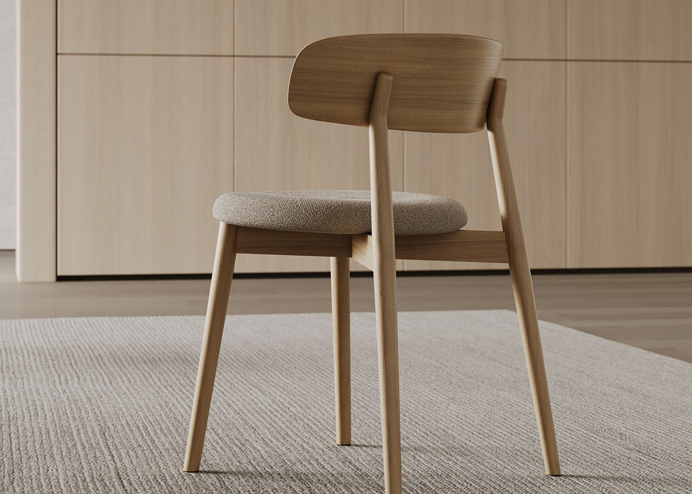 Cover Wood Chair Ivory Oak / Act-02