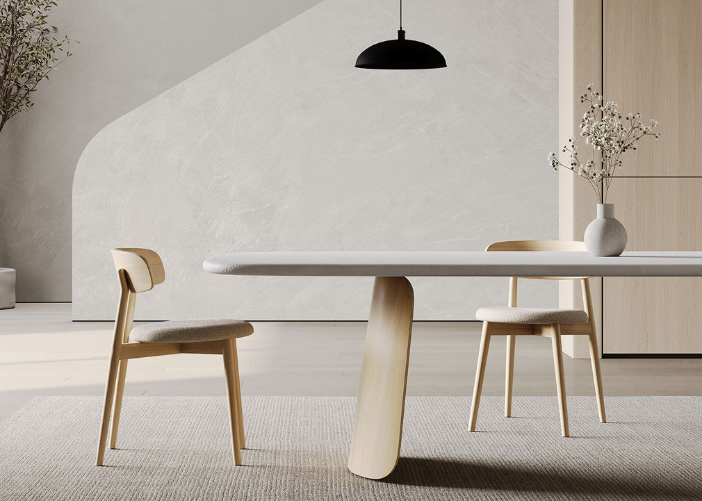 Cover Wood Chair Ivory Oak / Act-02