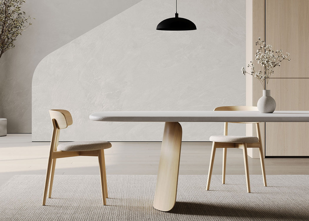 Cover Wood Chair Ivory Oak / Act-02