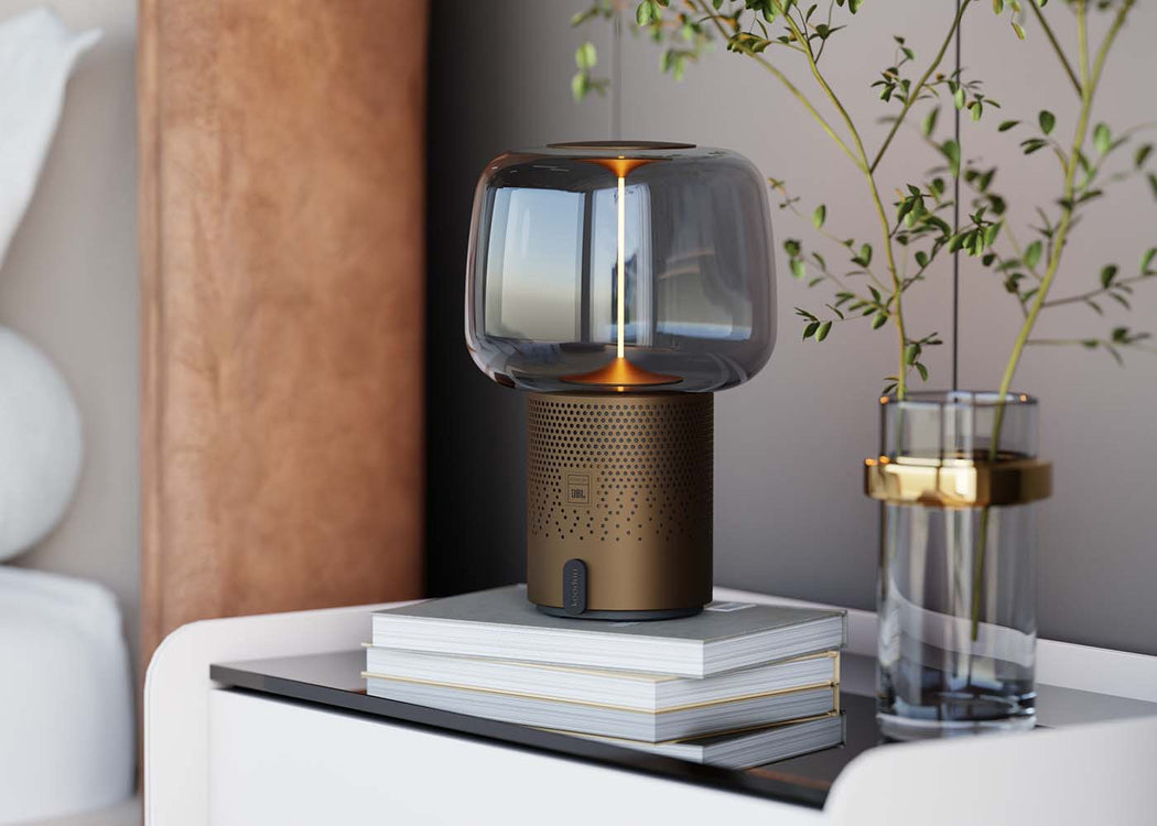 Serena Play LED Portable Speaker Lantern Bronze