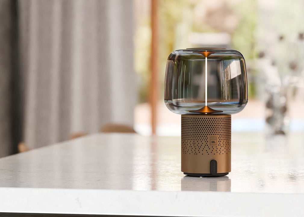Serena Play LED Portable Speaker Lantern Bronze