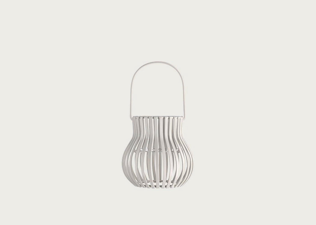 Upside Down Lantern Small Black