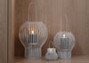 Upside Down Lantern Small Black