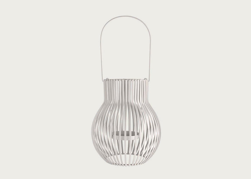 Upside Down Lantern Medium Black