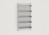Slot Shelving Unit White / Double 600 + 900 Kit