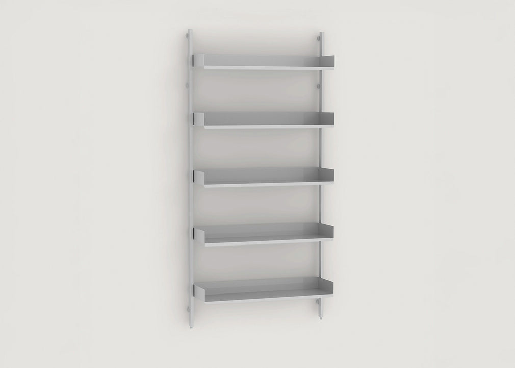 Slot Shelving Unit White / Double 600 + 900 Kit