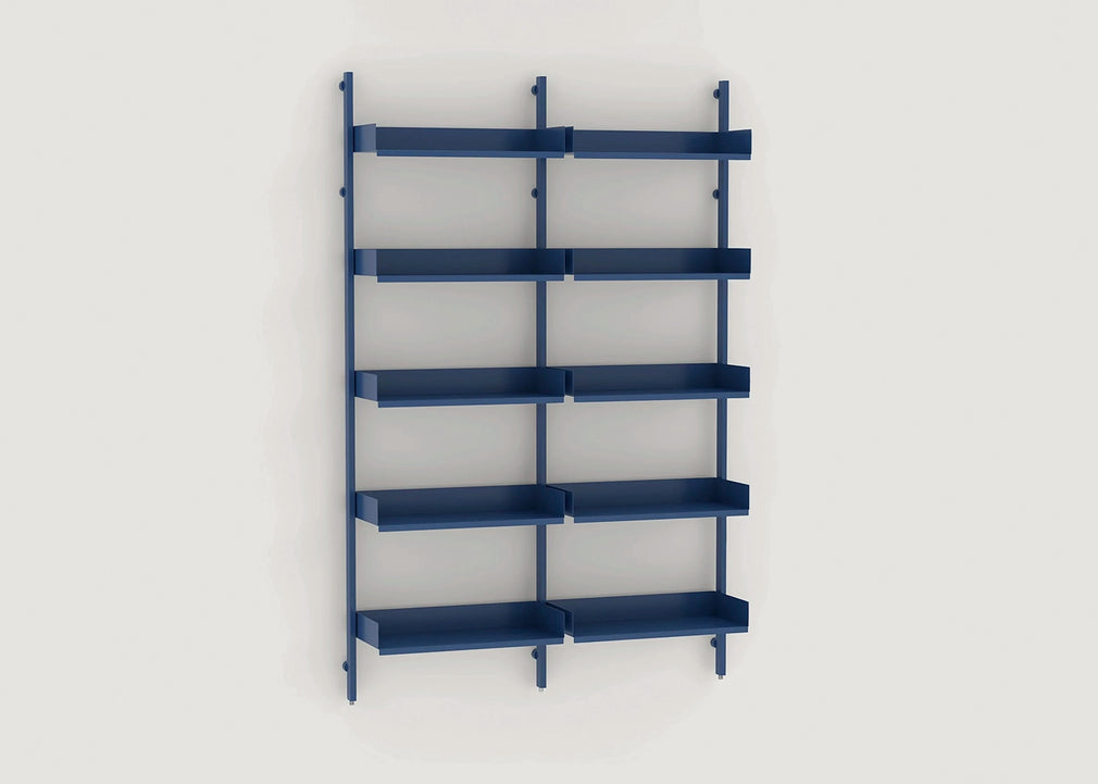 Slot Shelving Unit White / Double 600 + 900 Kit