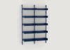 Slot Shelving Unit White / Double 600 + 900 Kit