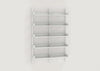 Slot Shelving Unit White / Double 600 + 900 Kit