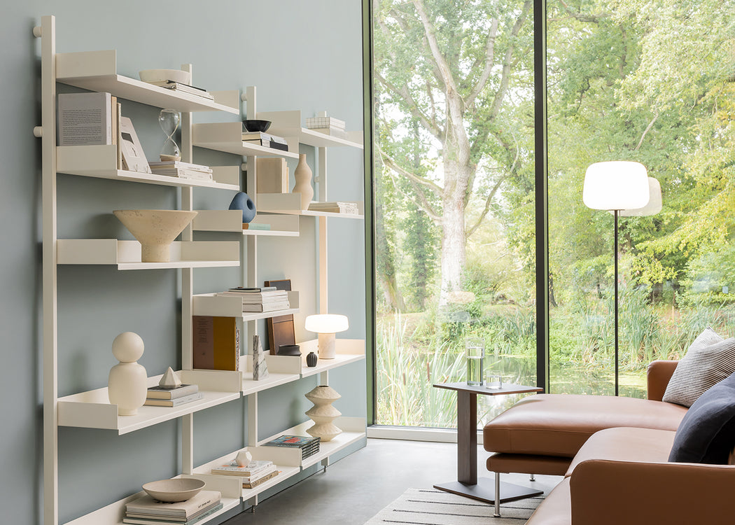 Slot Shelving Unit White / Double 600 + 900 Kit
