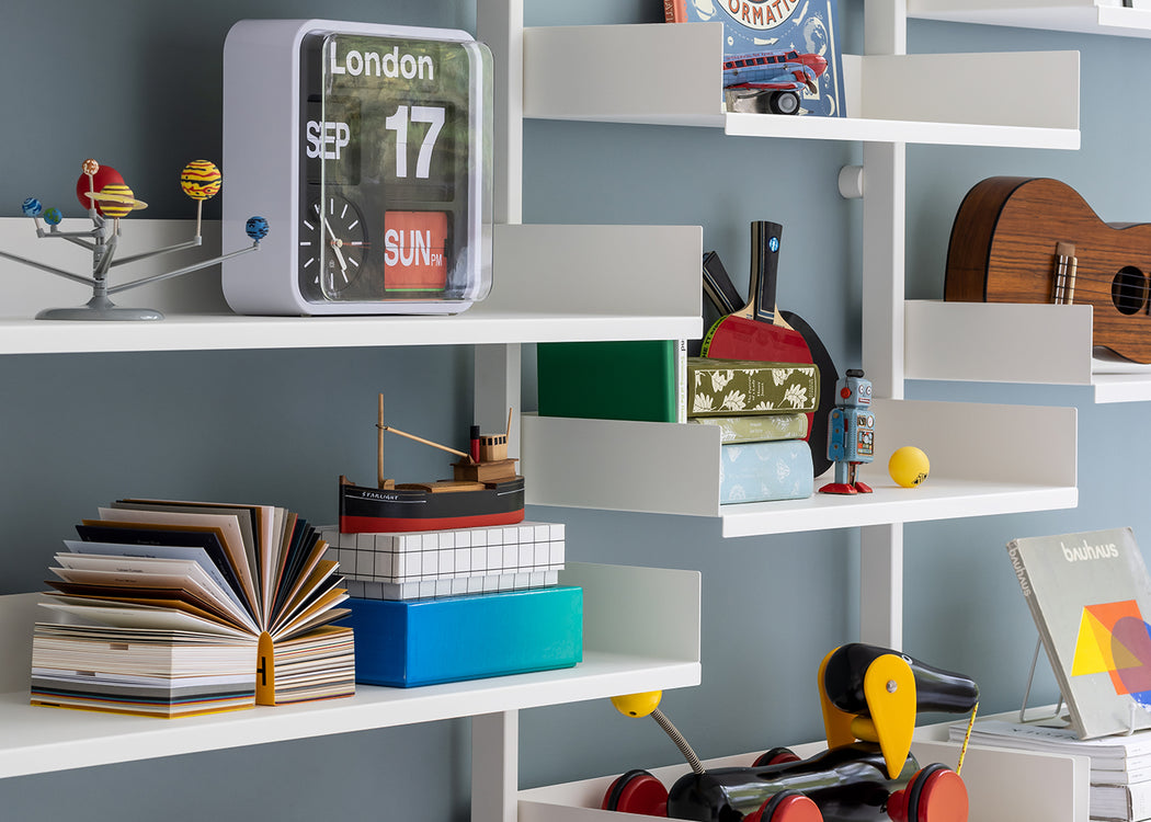 Slot Shelving Unit White / Double 600 + 900 Kit