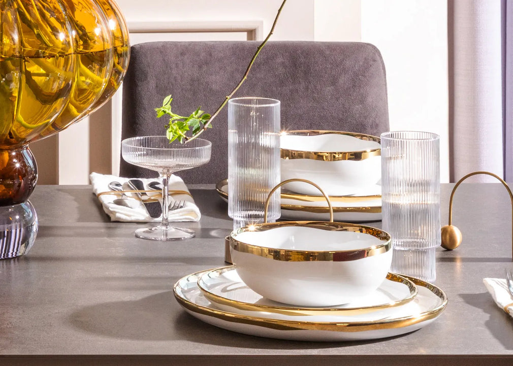 Ripple Clear Champagne Saucer Set of 2