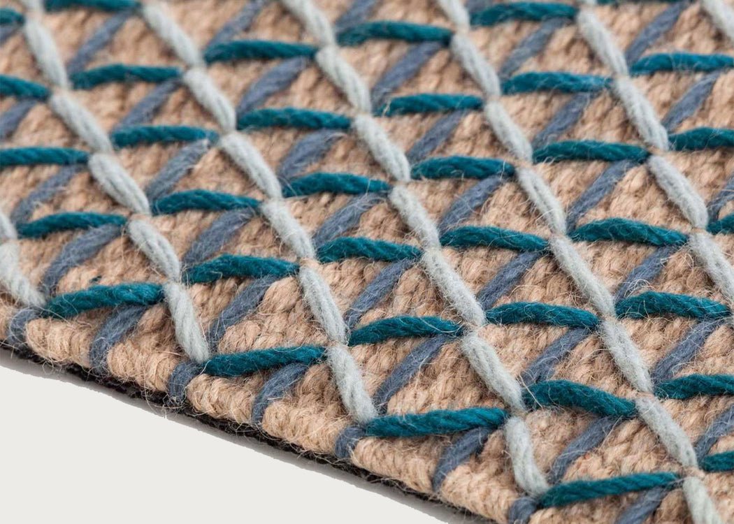 Raw Rug Blue