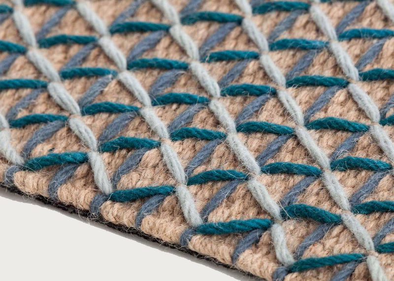 Raw Rug Blue