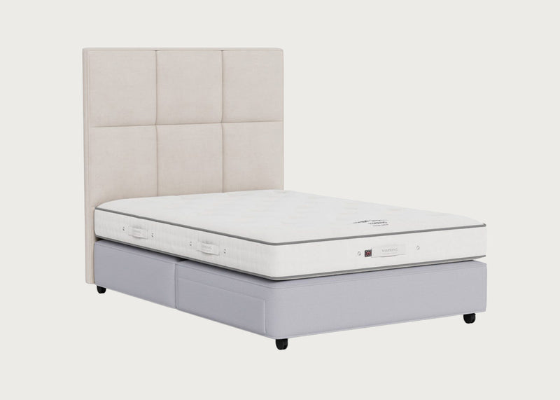 Regal Superb Mattress and Prestige Divan Set Castor Feet
