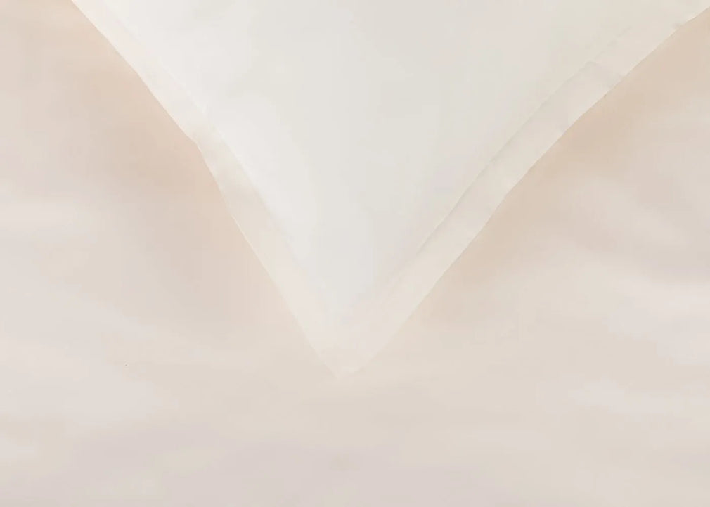 400TC Egyptian Cotton Sateen Luxe Cream Duvet Cover