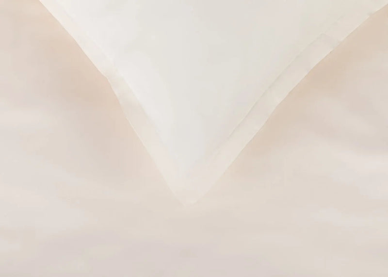 400TC Egyptian Cotton Sateen Luxe Cream Duvet Cover