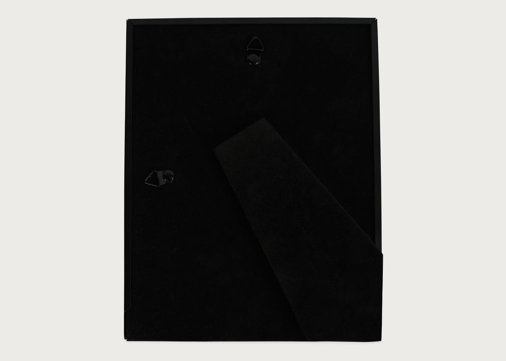 Simple Photo Frame with Mount Silver