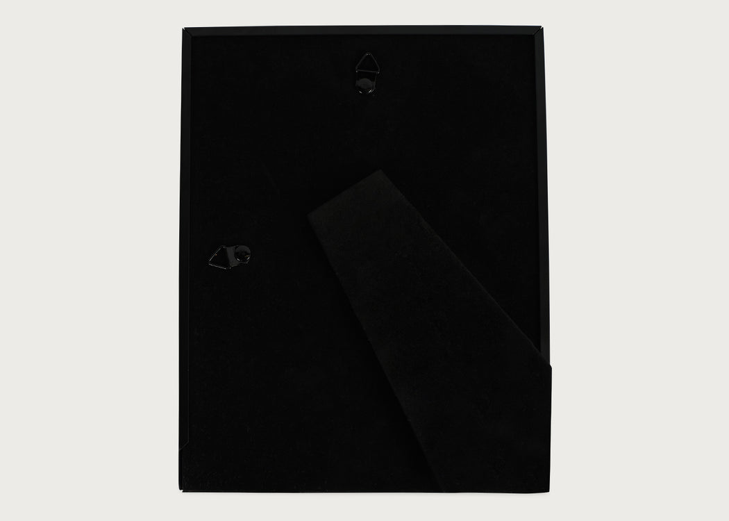 Simple Photo Frame with Mount Silver