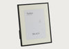 Simple Photo Frame with Mount Black
