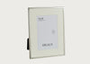 Simple Photo Frame with Mount Silver