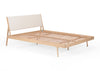 Fawn Bed Dakar Leather
