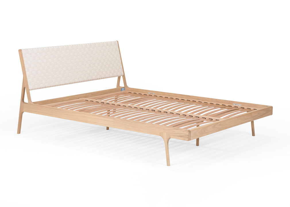 Fawn Bed Dakar Leather