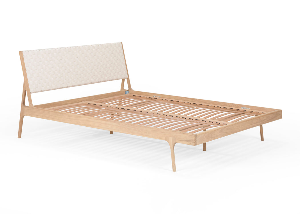 Fawn Bed Dakar Leather