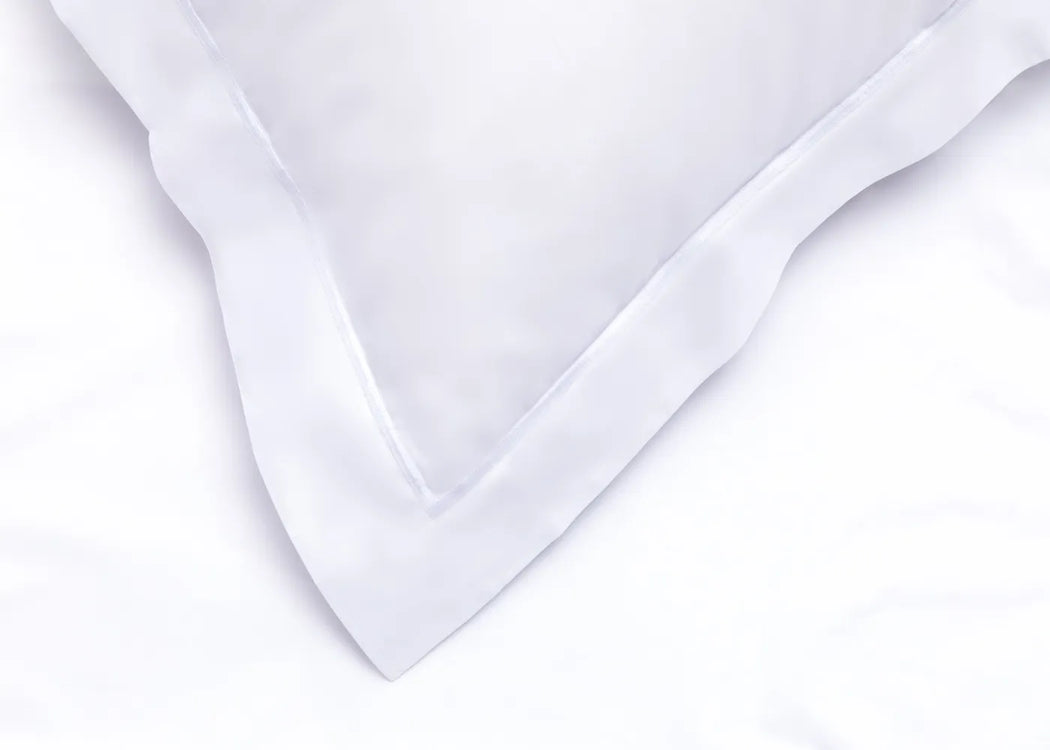 400 Thread Count Egyptian Cotton White Oxford Pillowcase