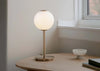 Umage Audrey LED Table Lamp Brass and Opal Glass Lifestyle