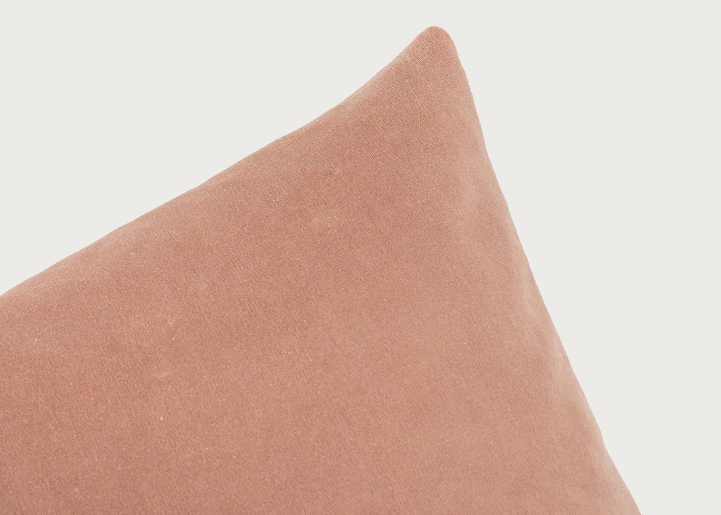 Velvet Cushion Dusky Pink