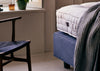 Devonshire Mattress and Wool De Luxe Divan Set Bun Feet