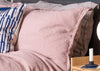 Washed Linen Dusky Pink Duvet Cover