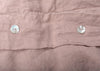 Washed Linen Dusky Pink Duvet Cover