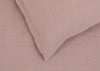 Washed Linen Dusky Pink Duvet Cover