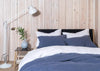 Washed Linen White Fitted Sheet