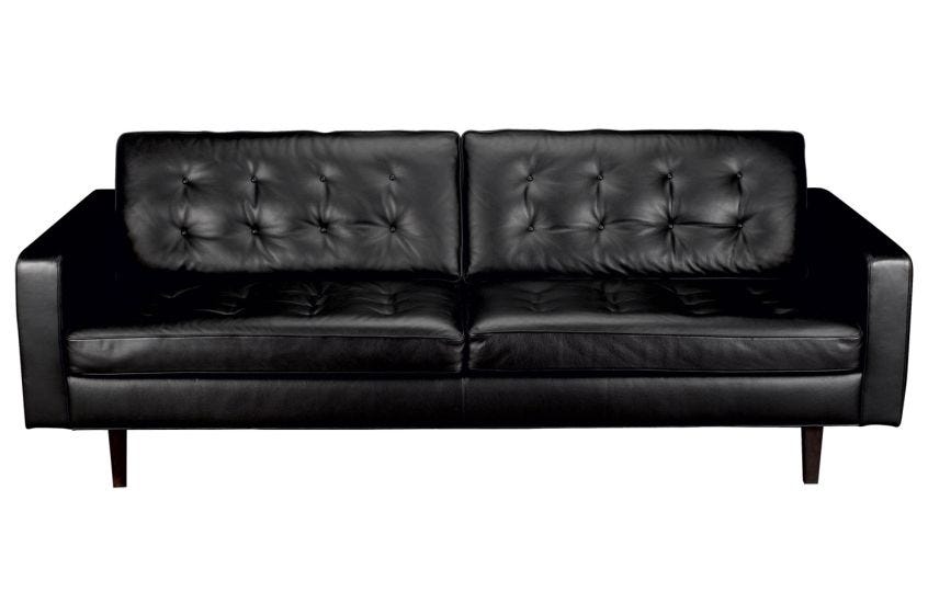 Heal S Hepburn 4 Seater Sofa, Deco Shale Leather Sofa