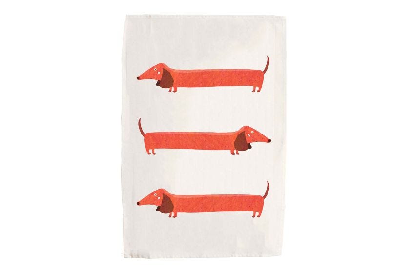 Emily bond dachshund towels discount