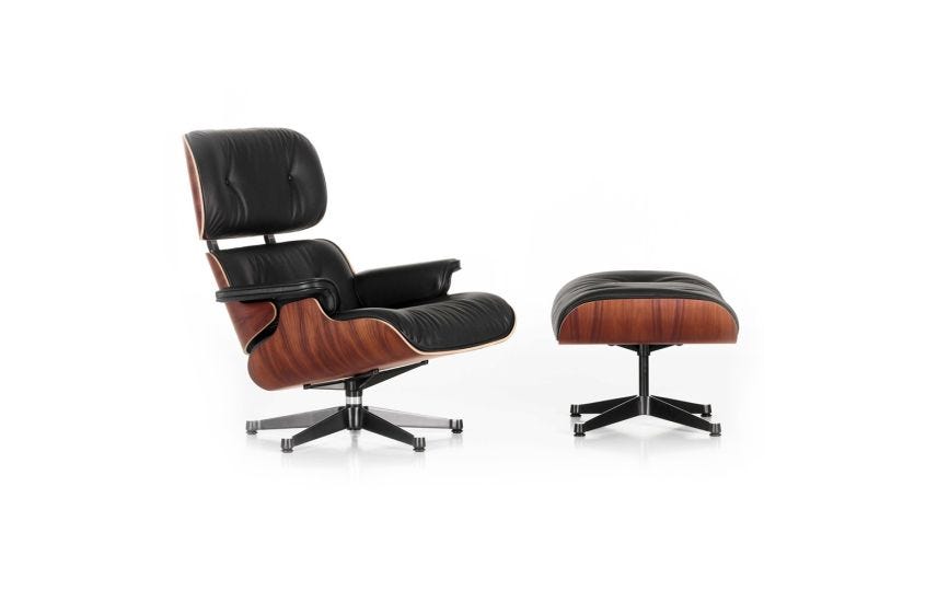 Second hand eames store chair and ottoman