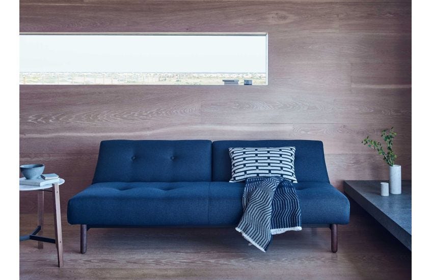 Buri Sofa Bed Dessin Blue