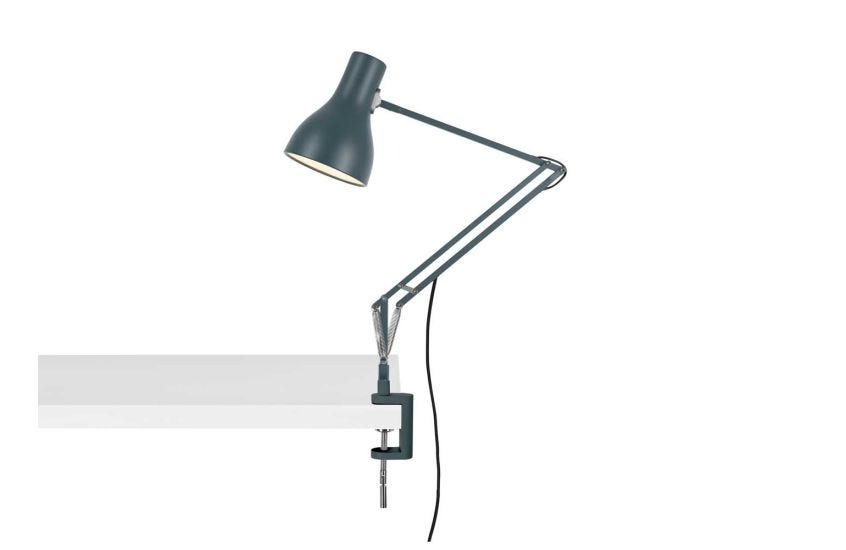 Clamp light store for desk